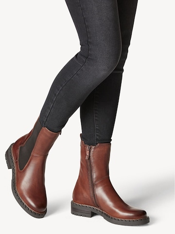 TAMARIS Chelsea Boots in Brown: front