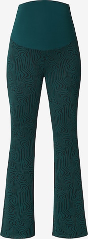 Supermom Flared Pants 'Dale' in Green: front