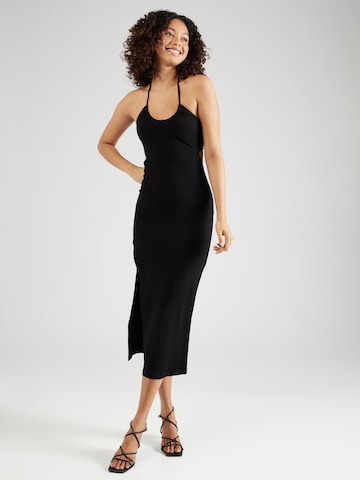 MYLAVIE Καλοκαιρινό φόρεμα σε μαύρο: μπροστά