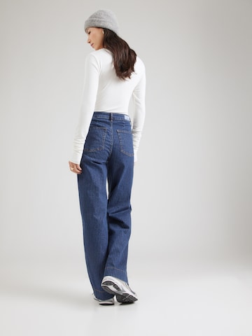 Wide leg Jeans 'PARIS' de la NÜMPH pe albastru