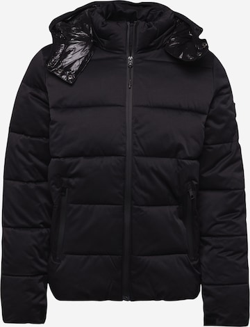 s.Oliver Winter Jacket in Black: front