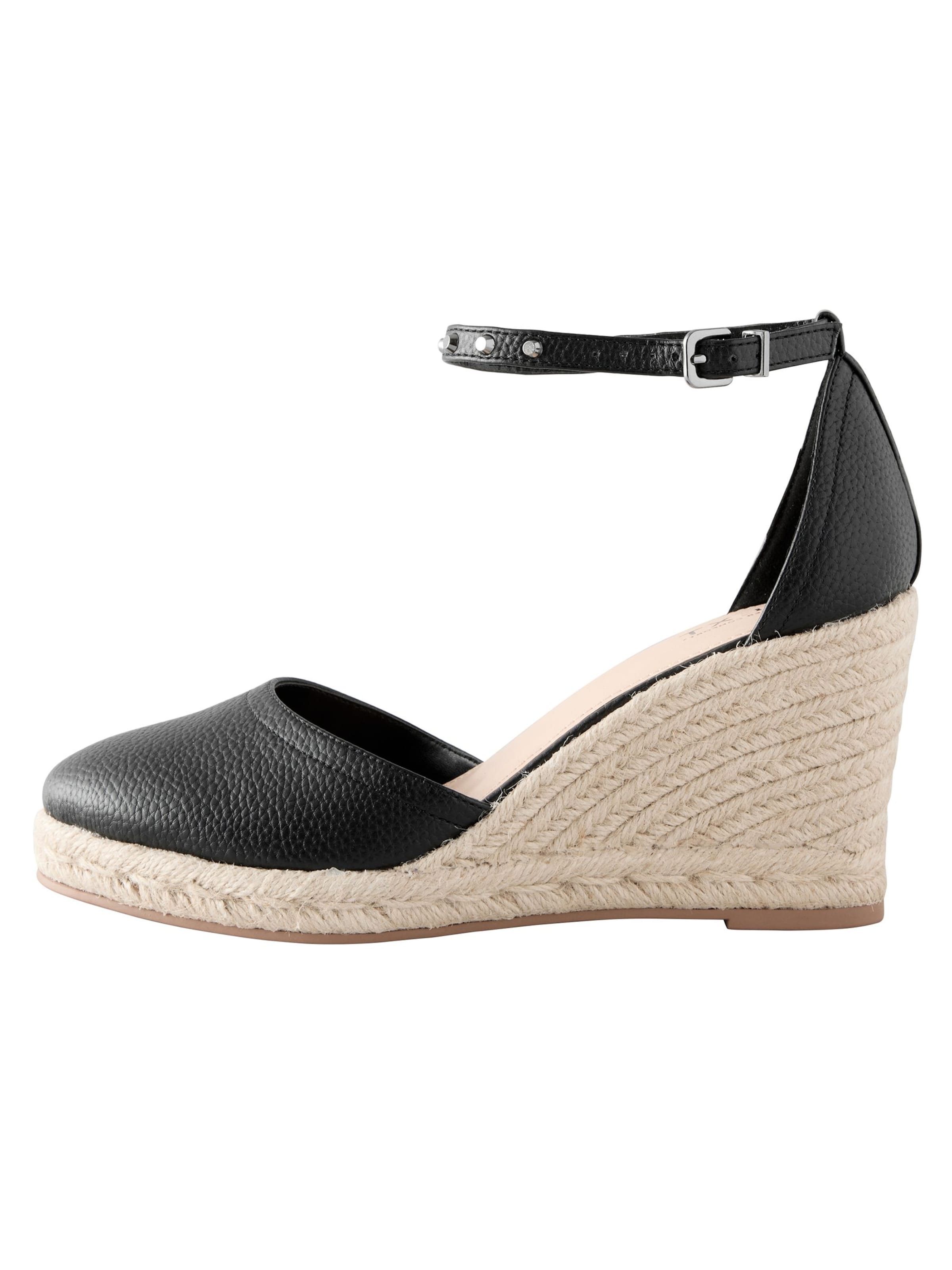 melns Next Espadrillas &#x27;Forever Comfort&#x27;: no priekšpuses