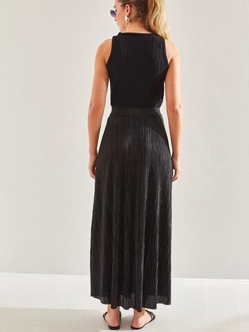 Jupe Bianco Lucci en noir