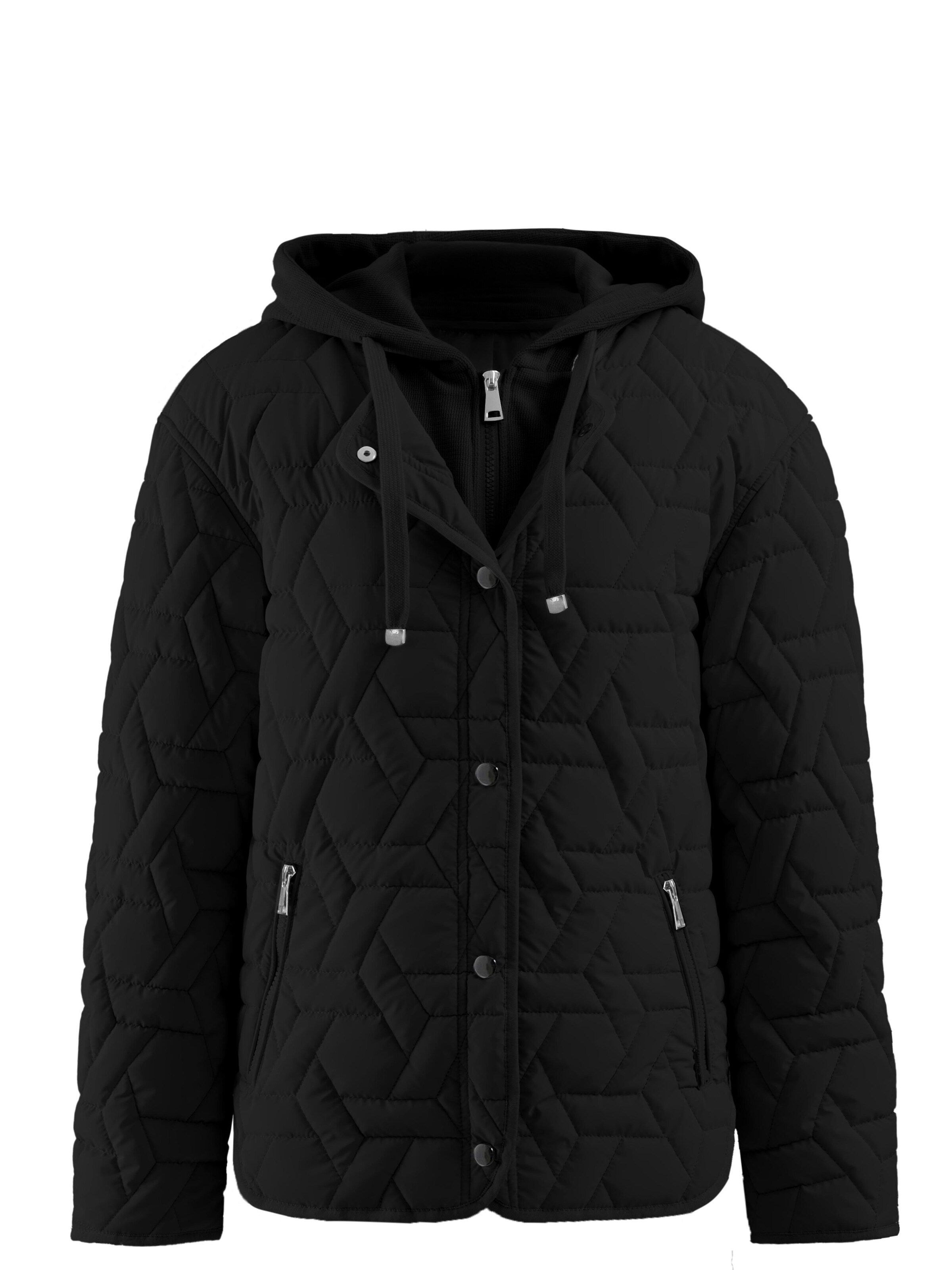 Funk since 1776 Between-Season Jacket in Black: front