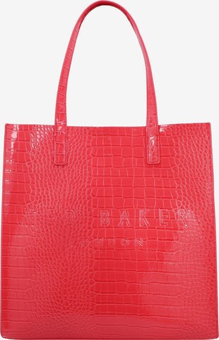 Ted BakerShopper torba 'Croccon' - crvena boja: prednji dio