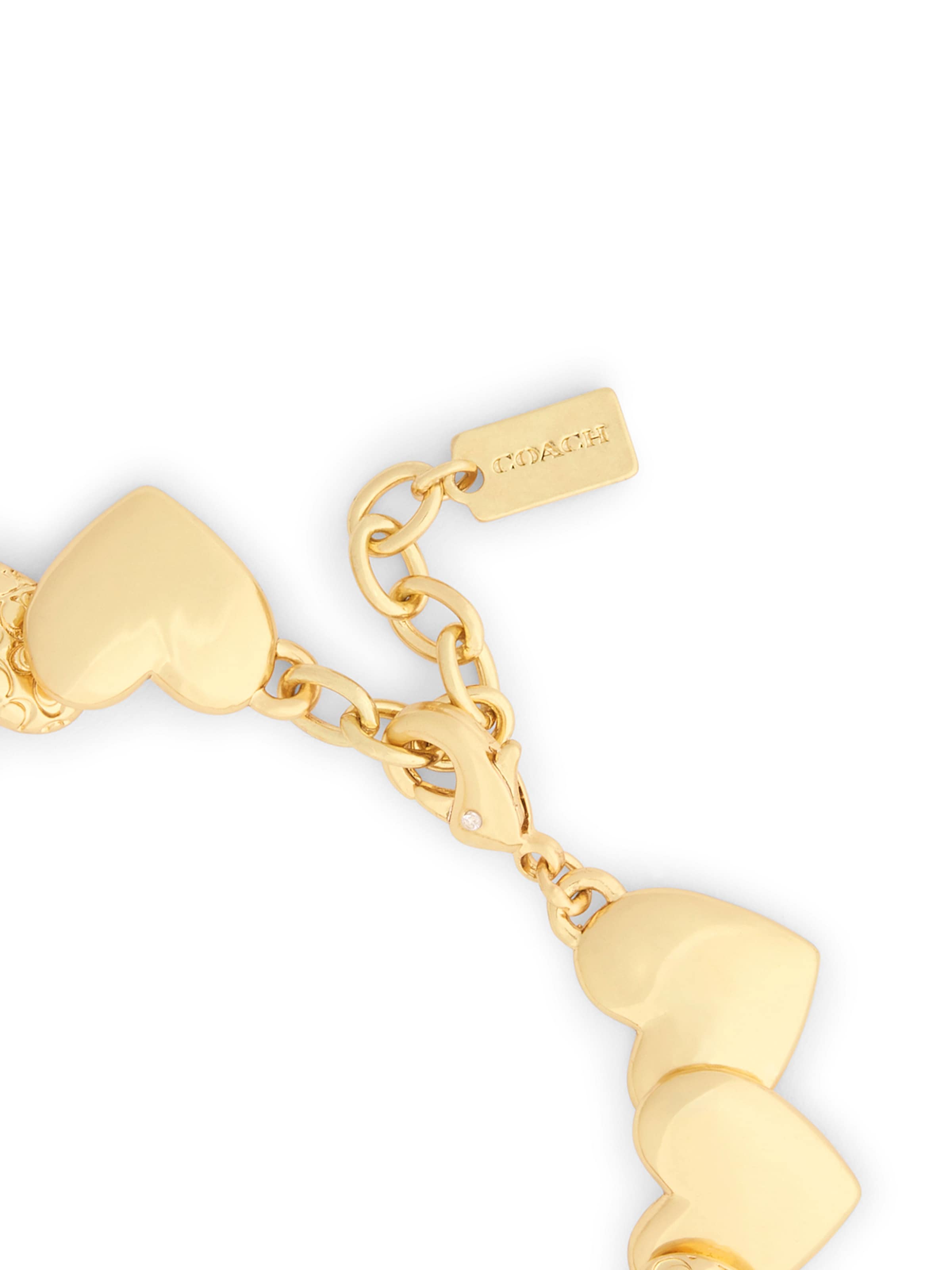 Braccialetto 'Signature' di COACH in oro