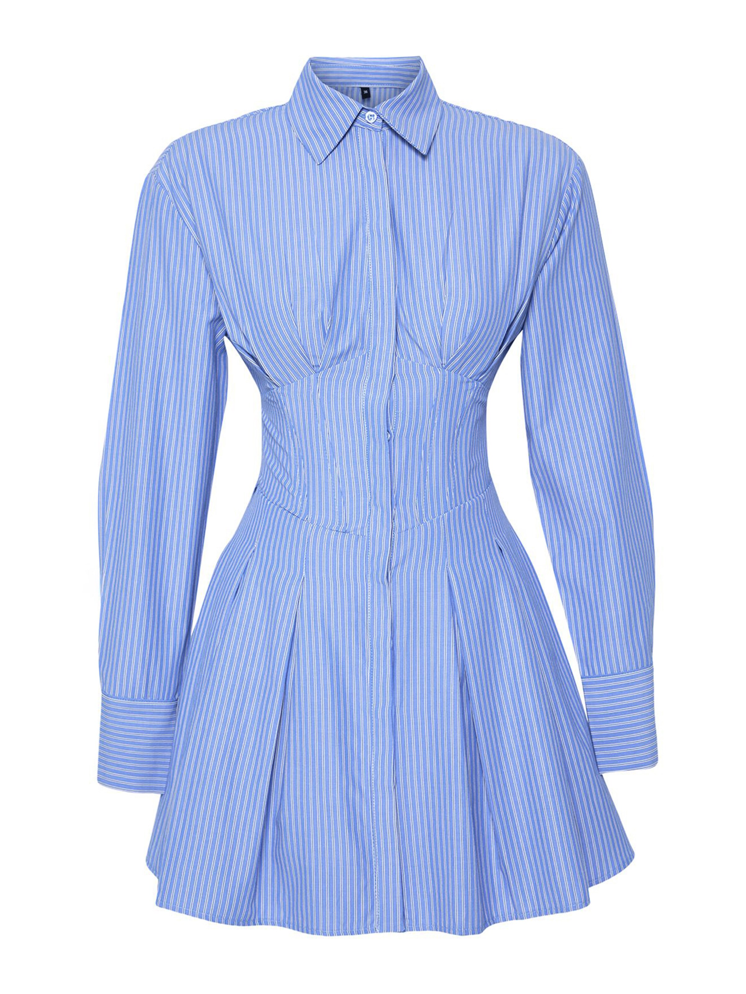 Abito camicia di Trendyol in bianco: frontale