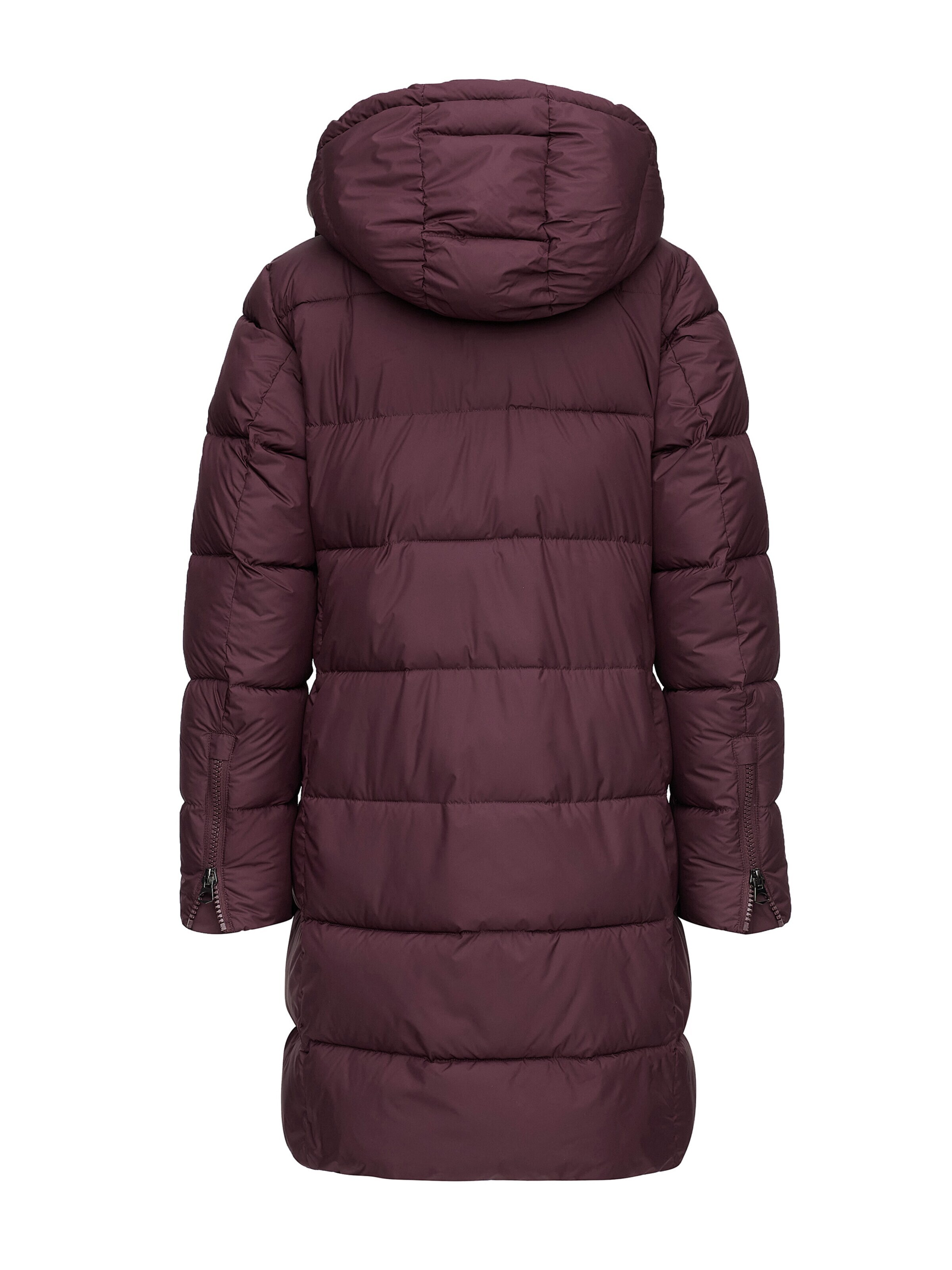 MANISA Winter Parka 'Steppmantel' in Purple