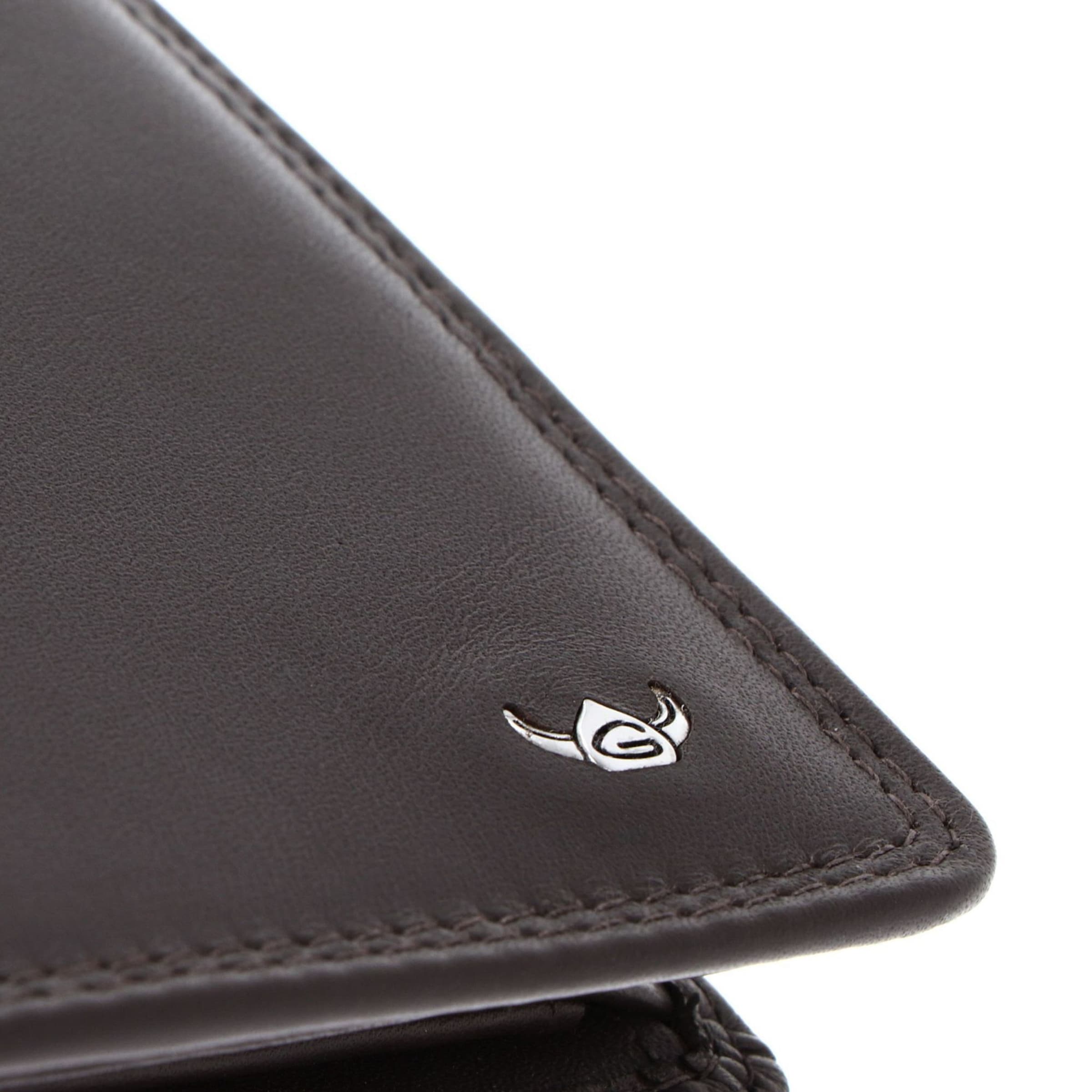 Porte-monnaies 'Polo' GOLDEN HEAD en marron