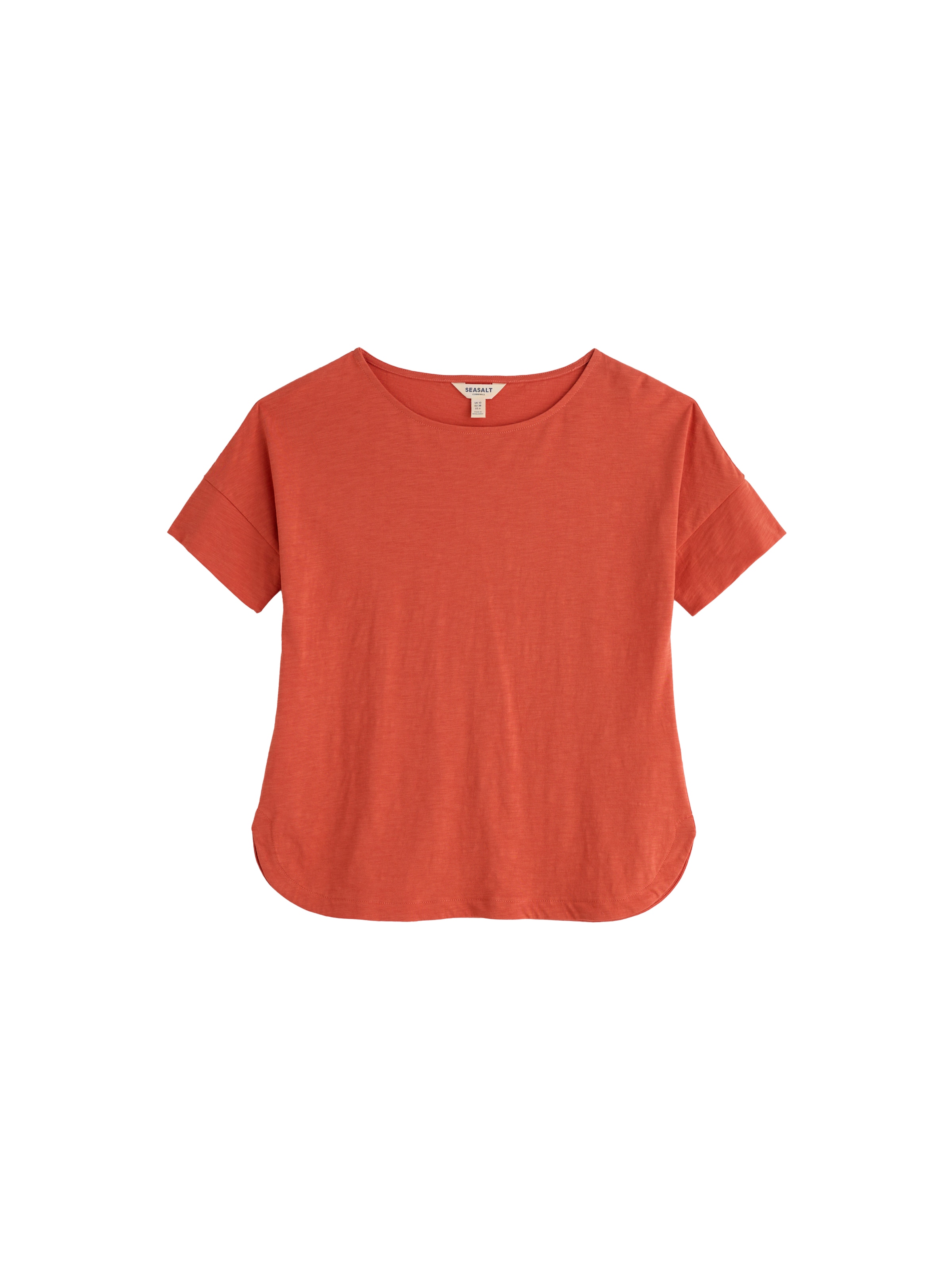 Seasalt Cornwall Shirt 'Bryher View' in Oranje: voorkant
