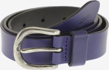 s.Oliver Belt in One size in Blue: front
