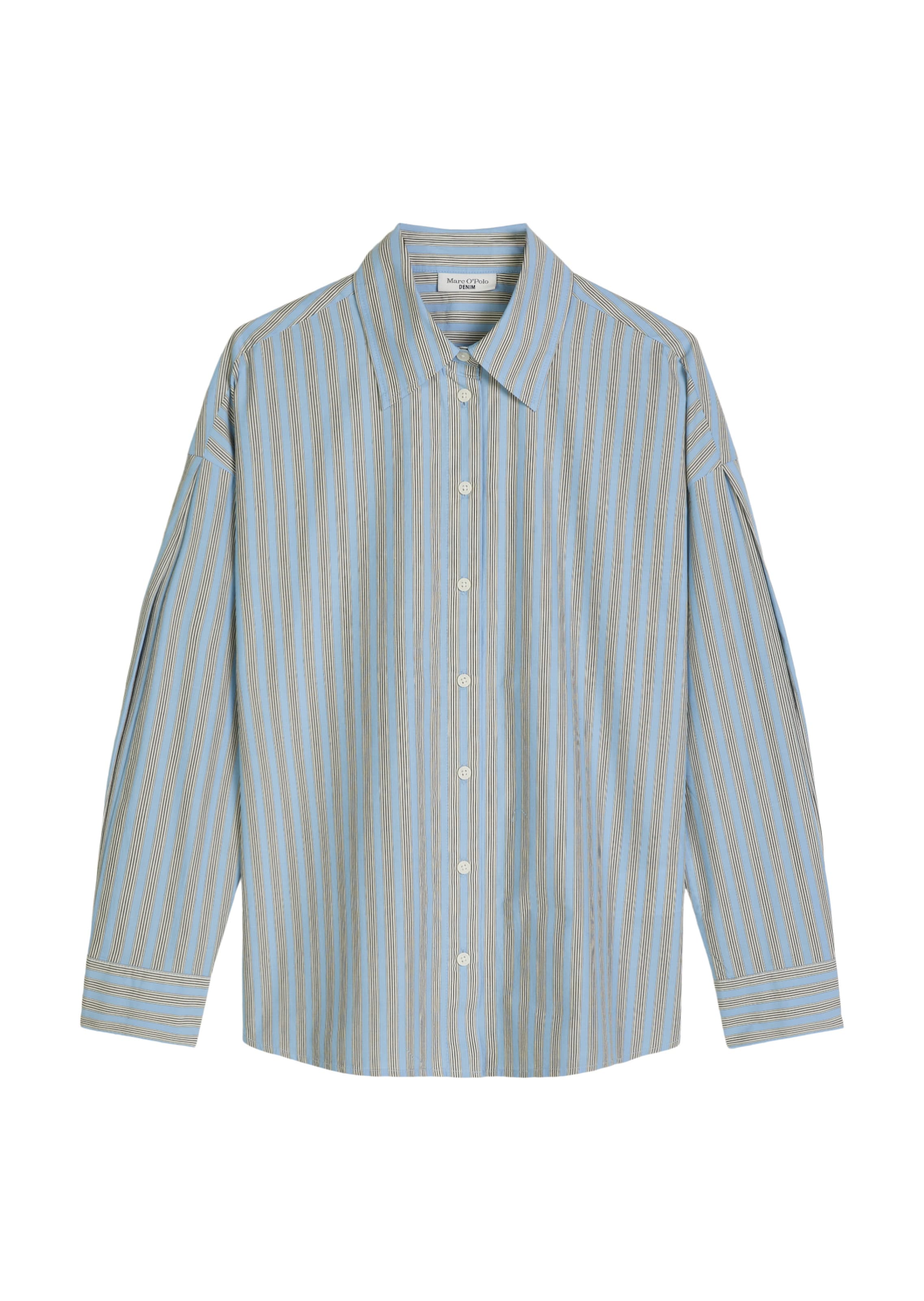 Marc O'Polo DENIM Bluse in Blau: Vorderseite