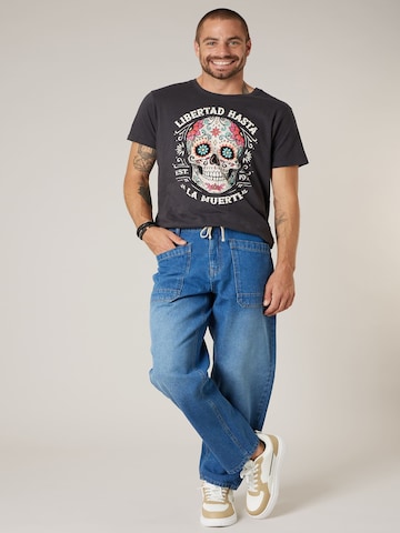 Regular Pantalon 'OZEA' Deeluxe en bleu