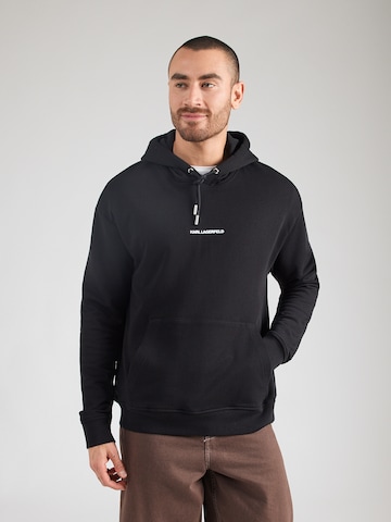 Karl Lagerfeld Bluzka sportowa w kolorze czarny