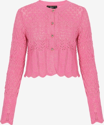 faina - Cárdigan en rosa: frente