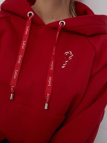 LeGer by Lena Gercke Hoodie 'Elisabeth ' in Rot