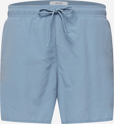 DAN FOX APPAREL Shorts de bain 'Yigit' en bleu-gris, Vue avec produit