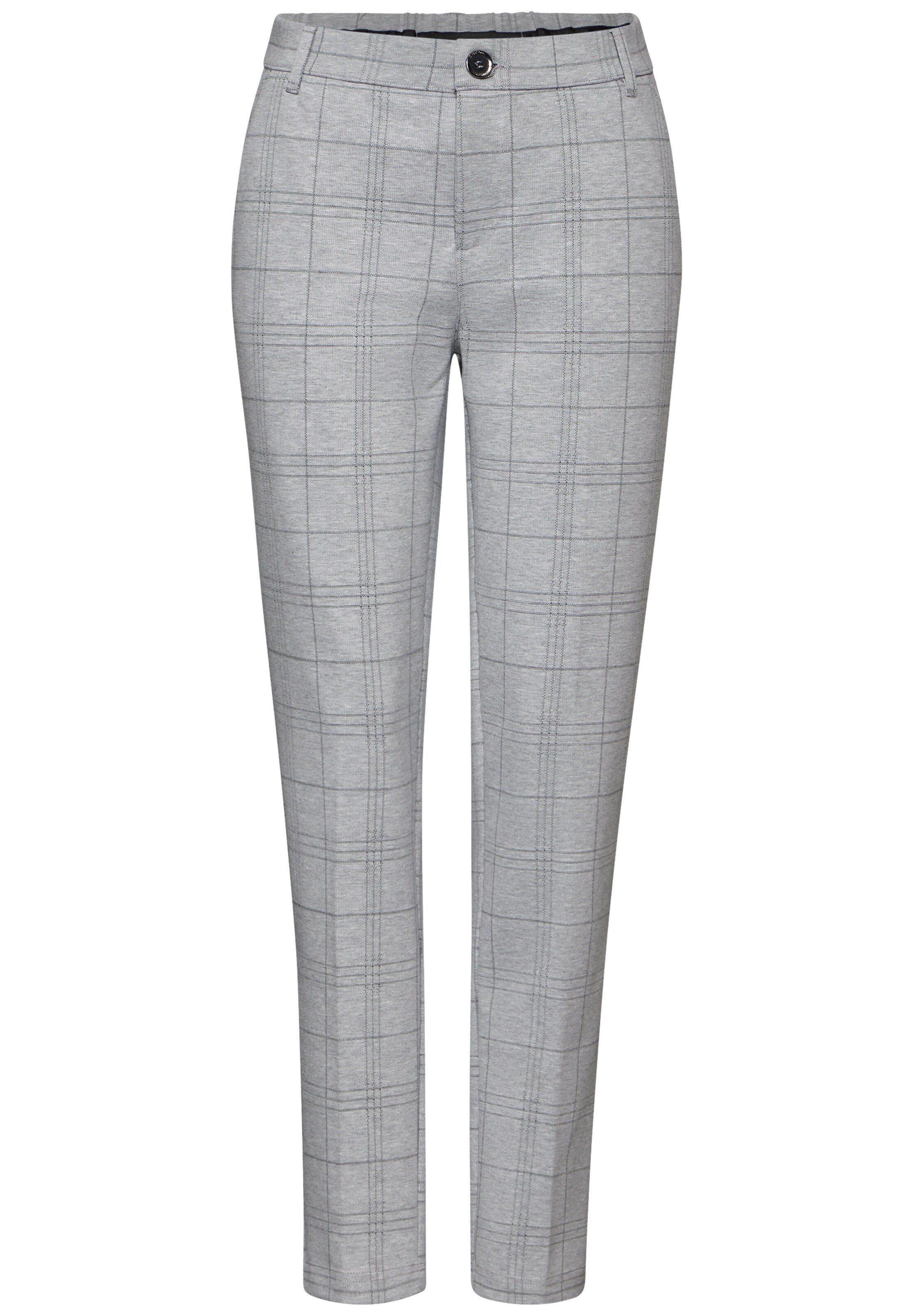 STREET ONE Slim fit Chino Pants in Grey: front