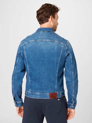 Pepe Jeans Between-season jacket 'Pinner' in Blue