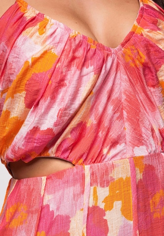 Ombre Kleid in Pink