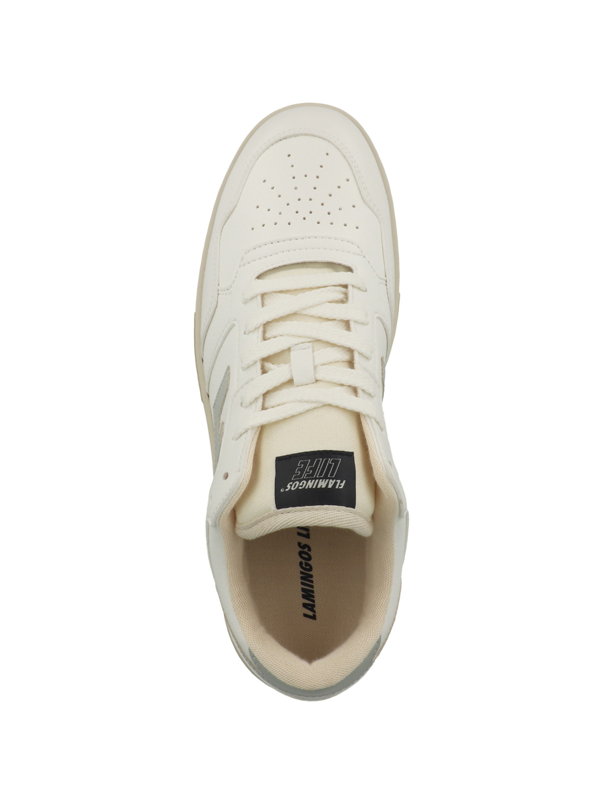 Baskets basses 'Saline' Flamingos Life en blanc