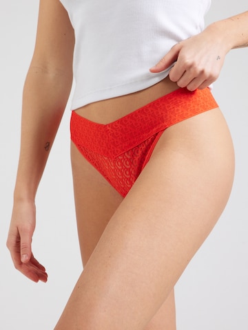 Calvin Klein Underwear String in Rood: voorkant