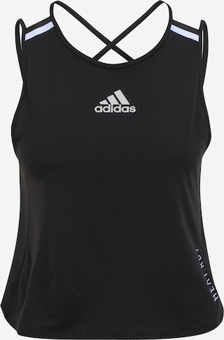 ADIDAS SPORTSWEAR Sport top - fekete: elől