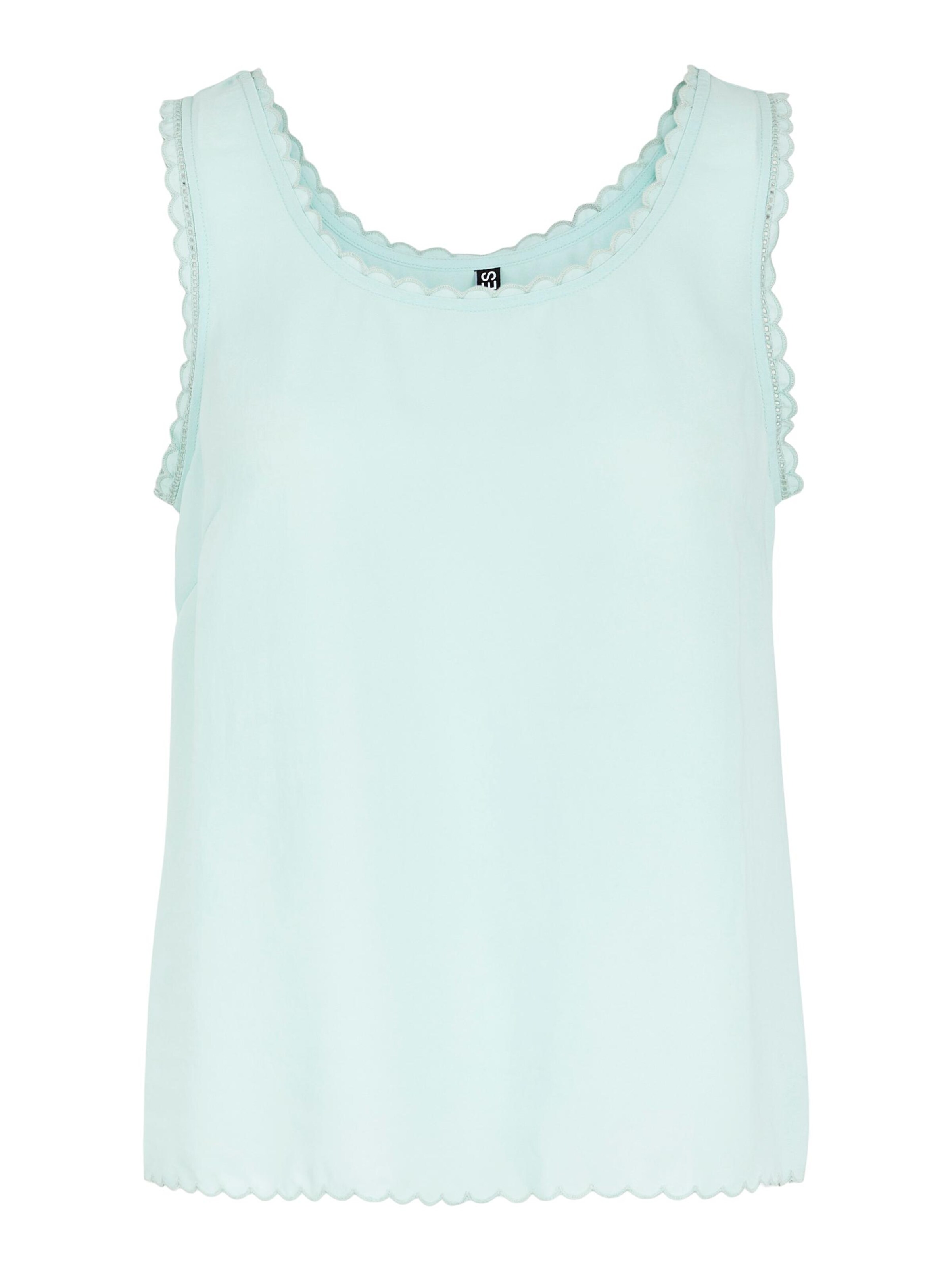 PIECES Top 'Vera' in Green: front