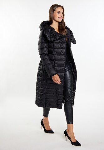 Manteau d’hiver 'Paino' faina en noir