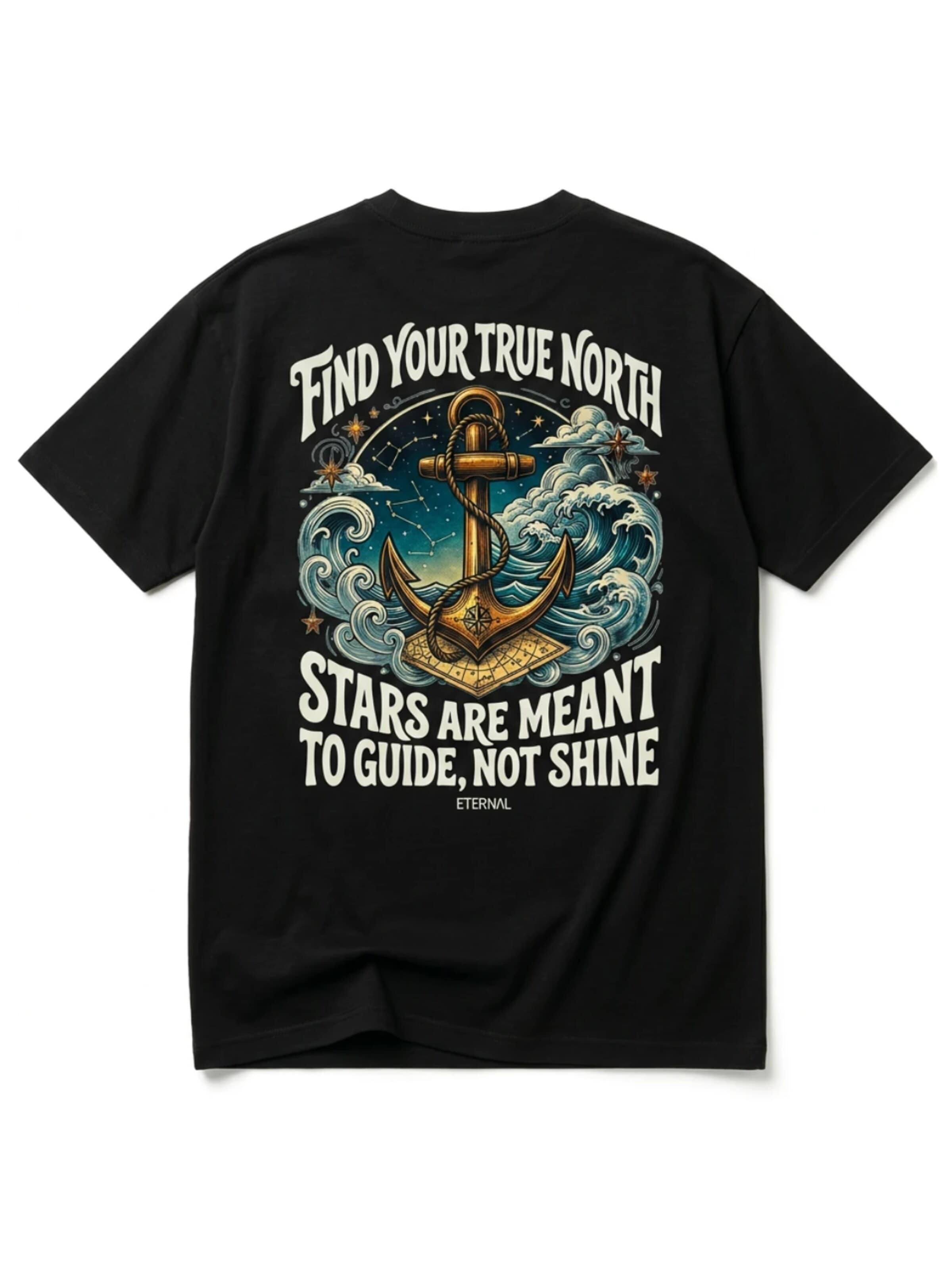 Eternal Shirt 'True North' in Black