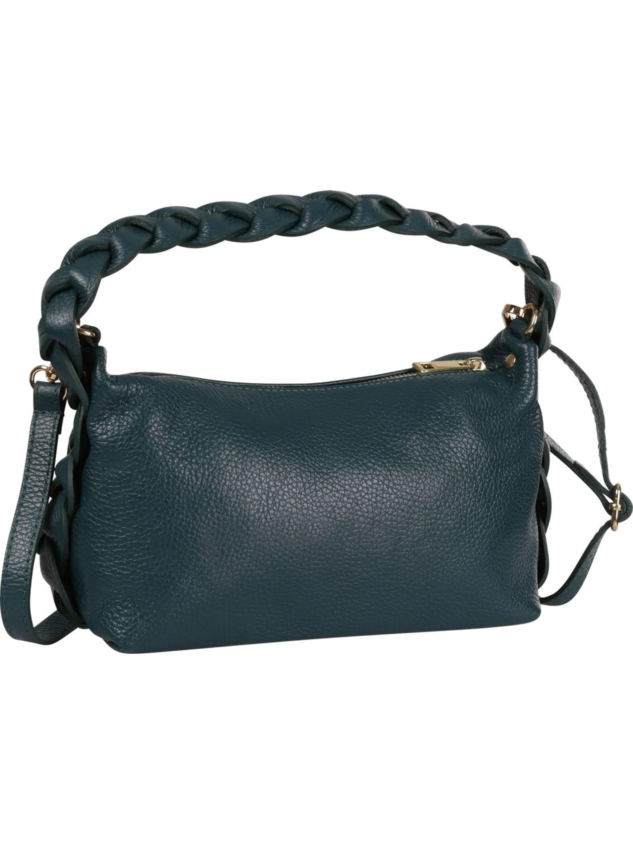 Borsa a tracolla di Toscanto in blu: frontale