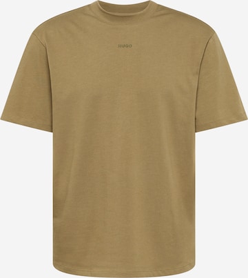 T-Shirt 'Dapolino' HUGO en vert : devant