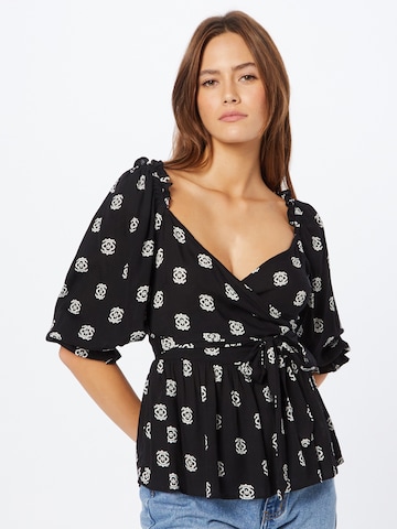 Dorothy Perkins Bluza | črna barva: sprednja stran