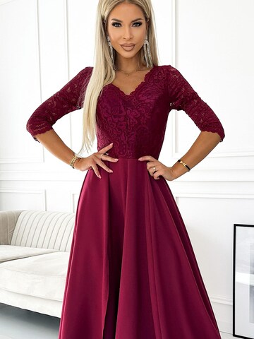 Numoco Abendkleid 'Maxikleid Amber' in Rot