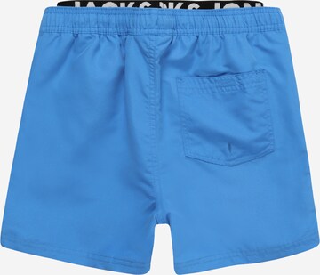 Jack & Jones Junior Zwemshorts in Blauw