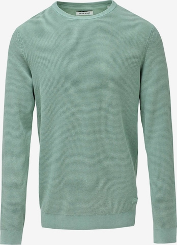 Salsa Jeans Trui in Groen: voorkant