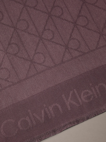 Écharpe Calvin Klein en rouge