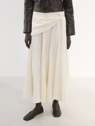 MANGO Szoknyák 'Milos' - fehér: elől
