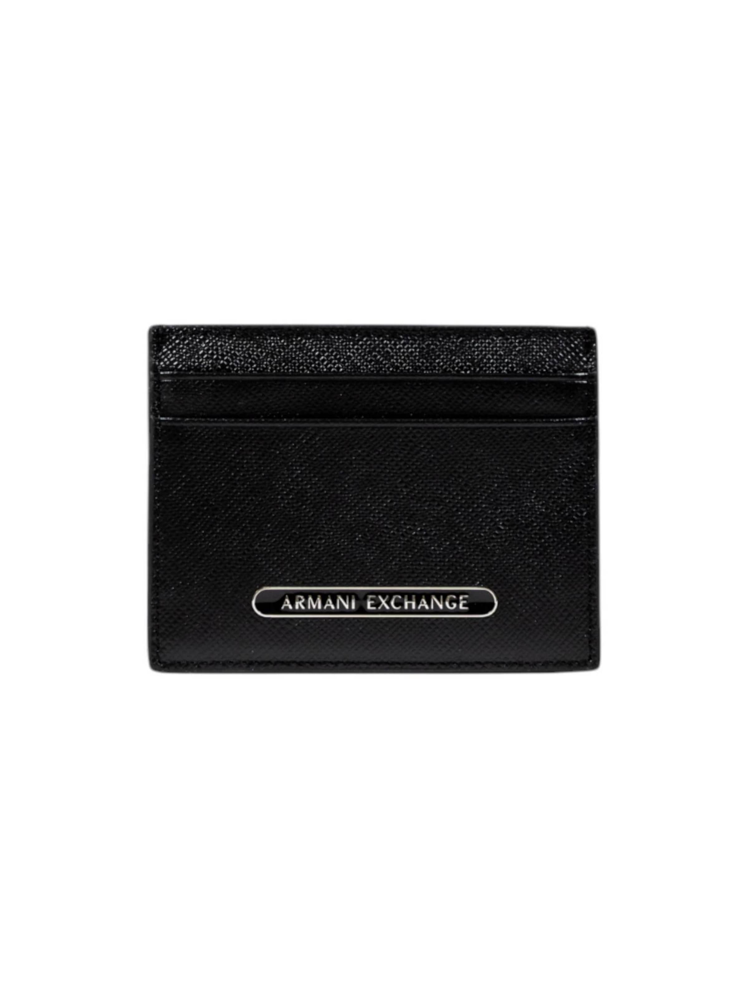 Portamonete 'XM000169 AF12702' di ARMANI EXCHANGE in nero: frontale