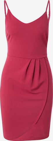 Robe VILA en rouge : devant