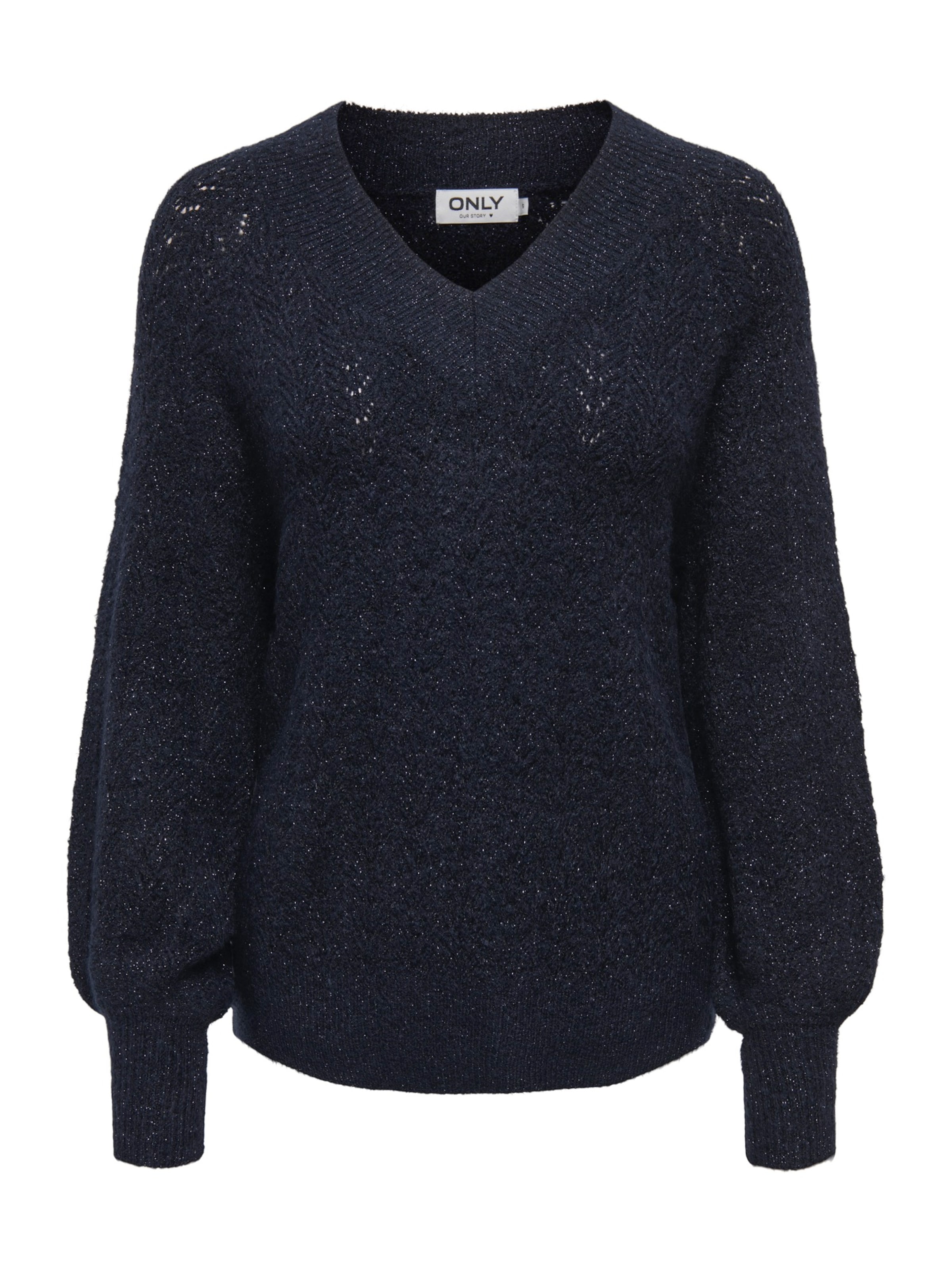 ONLY Пуловер в синьо: отпред