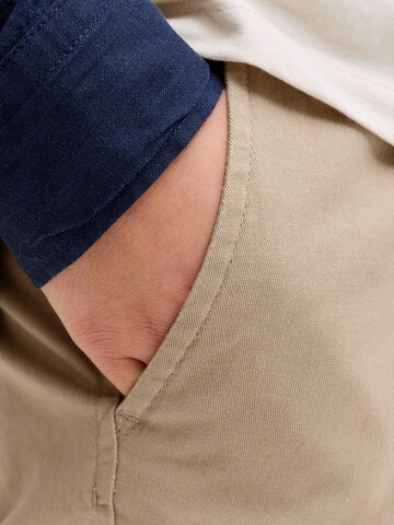 JJ Rebel Normalny krój Spodnie 'JREBKENNI' w kolorze beżowy