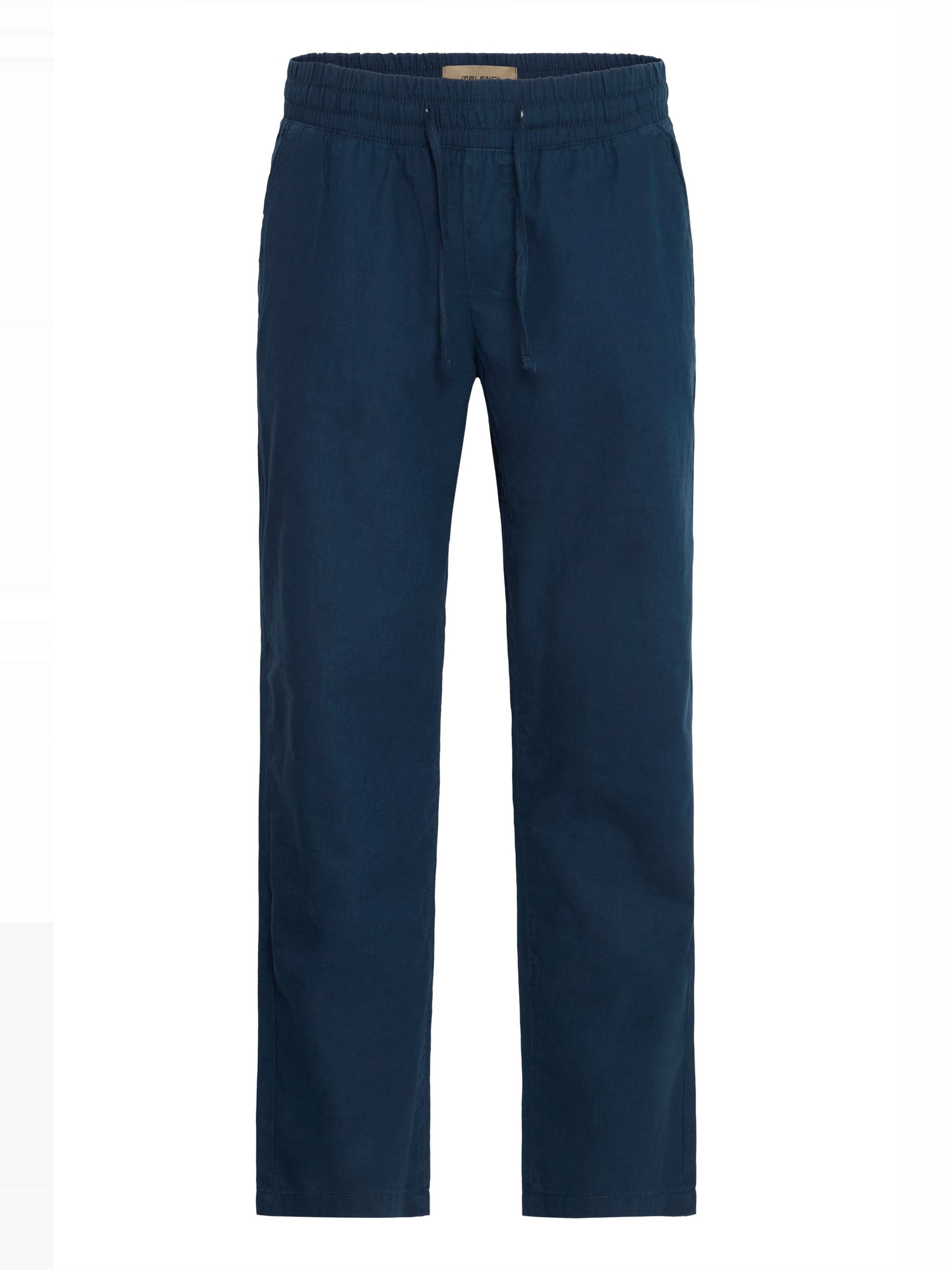 Regular Pantalon ' BHVOLKEN ' BLEND en bleu : devant