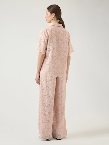 YAS Bluse 'YASHalino' i pink