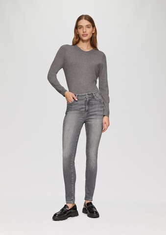 s.Oliver Skinny Jeans 'Anny' in Grijs