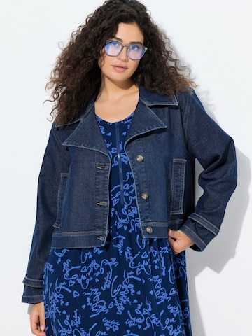 Ulla Popken Kurtka przejściowa w kolorze niebieski