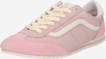 Sneaker bassa 'SUPER' di VANS in rosa: frontale
