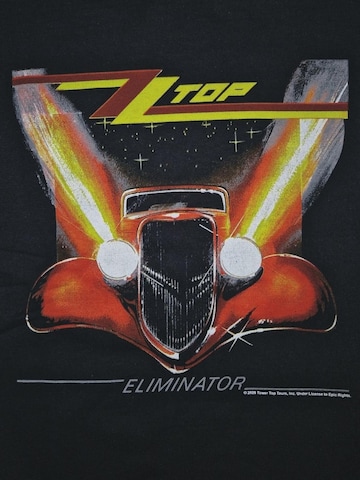 Rockshirts Sweatshirt 'ZZ Top Eliminator Sweatshirt' in Zwart