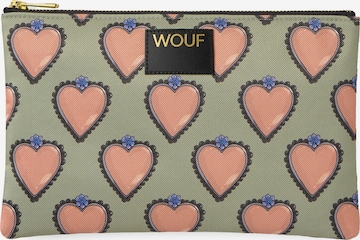 Trousse de maquillage 'Daily' Wouf en vert : devant