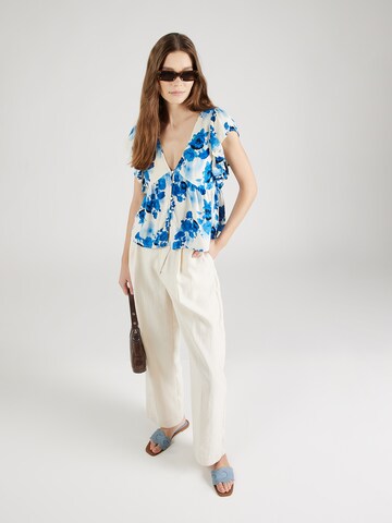 Y.A.S Blouse 'Bloom' in Blue